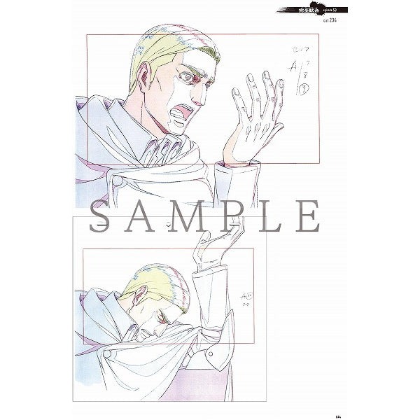 TVアニメ 進擊の巨人 Season 3 原畵集2 - Tv Anime Shingeki No Kyojin Season 3 Genga Taka 2 - Attack On Titan Season 3 Original Drawings 2