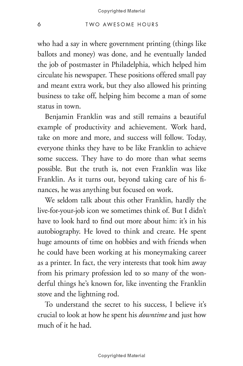 two awesome hours: science-based strategies to harness your best time and get your most important work done