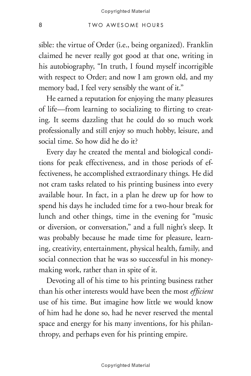 two awesome hours: science-based strategies to harness your best time and get your most important work done