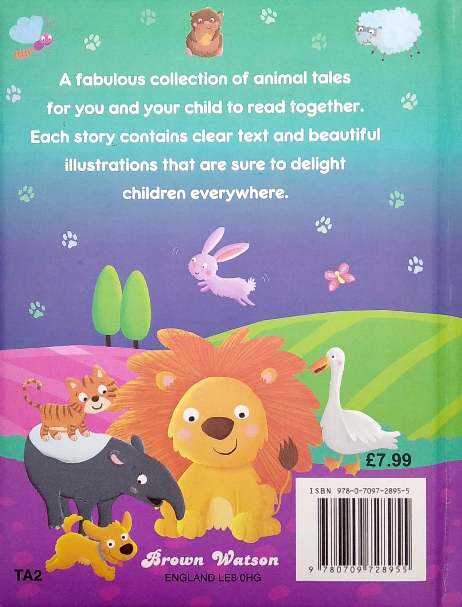 two minute tales animal (padded)