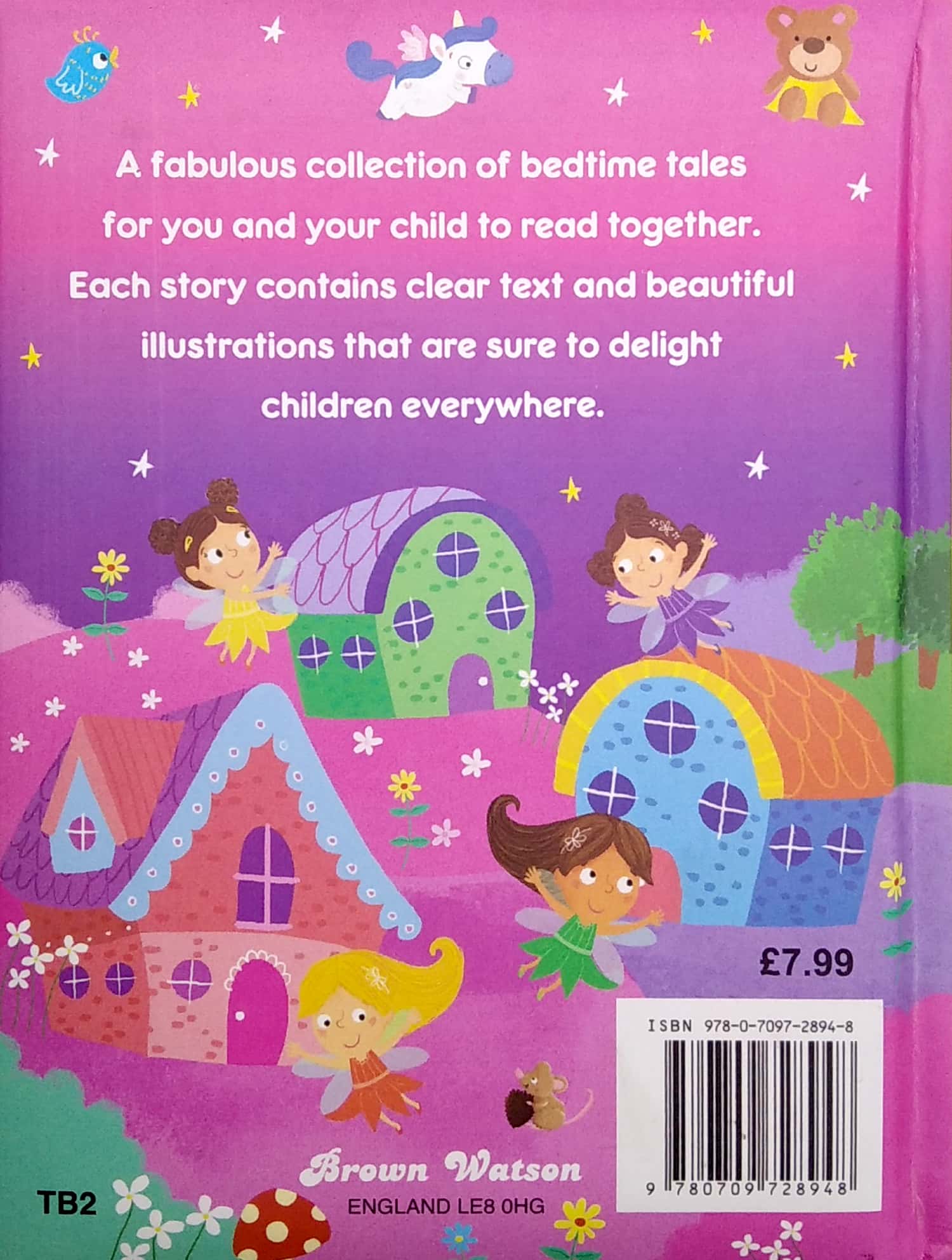 two minute tales bedtime (padded)