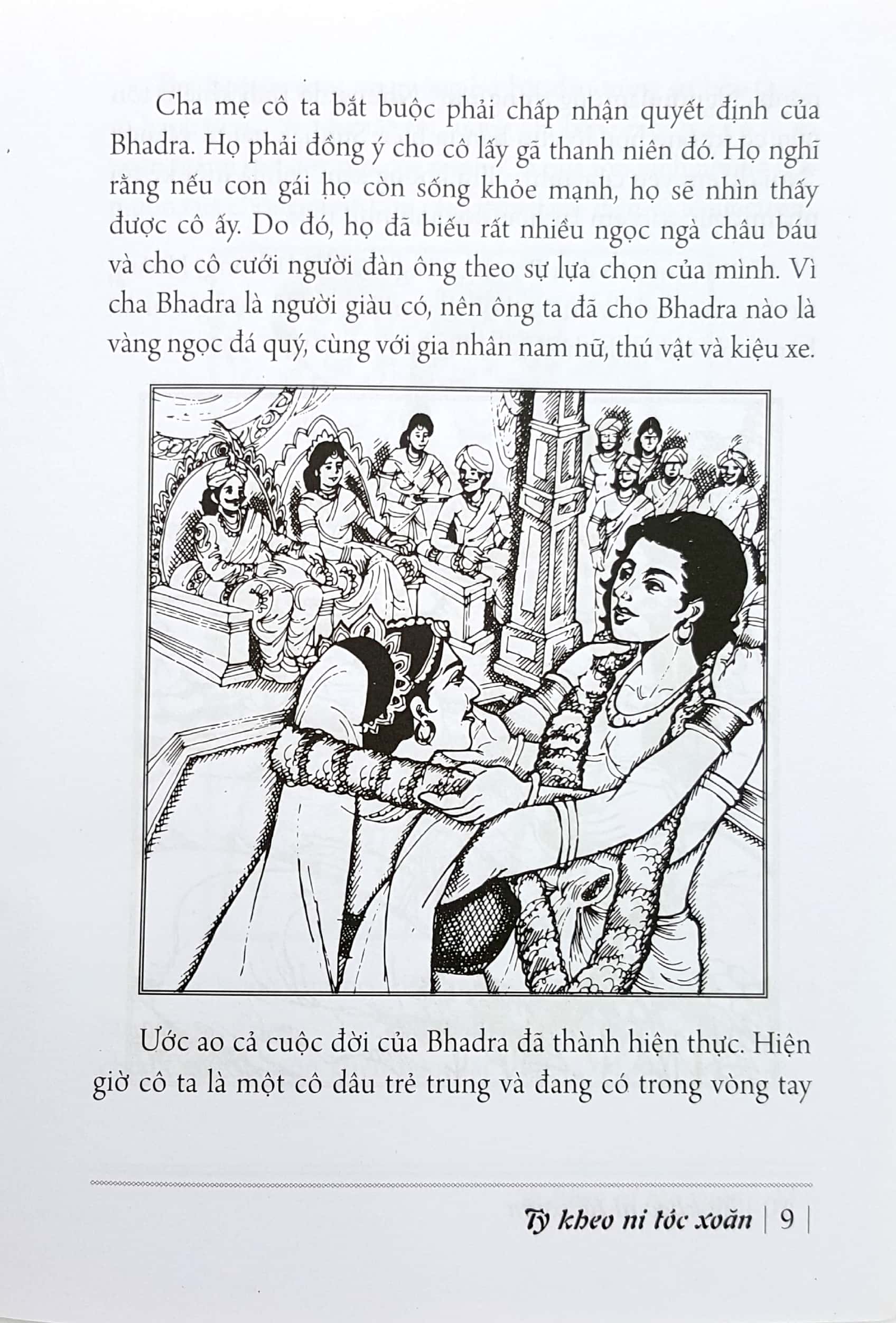 tỳ kheo ni tóc xoăn