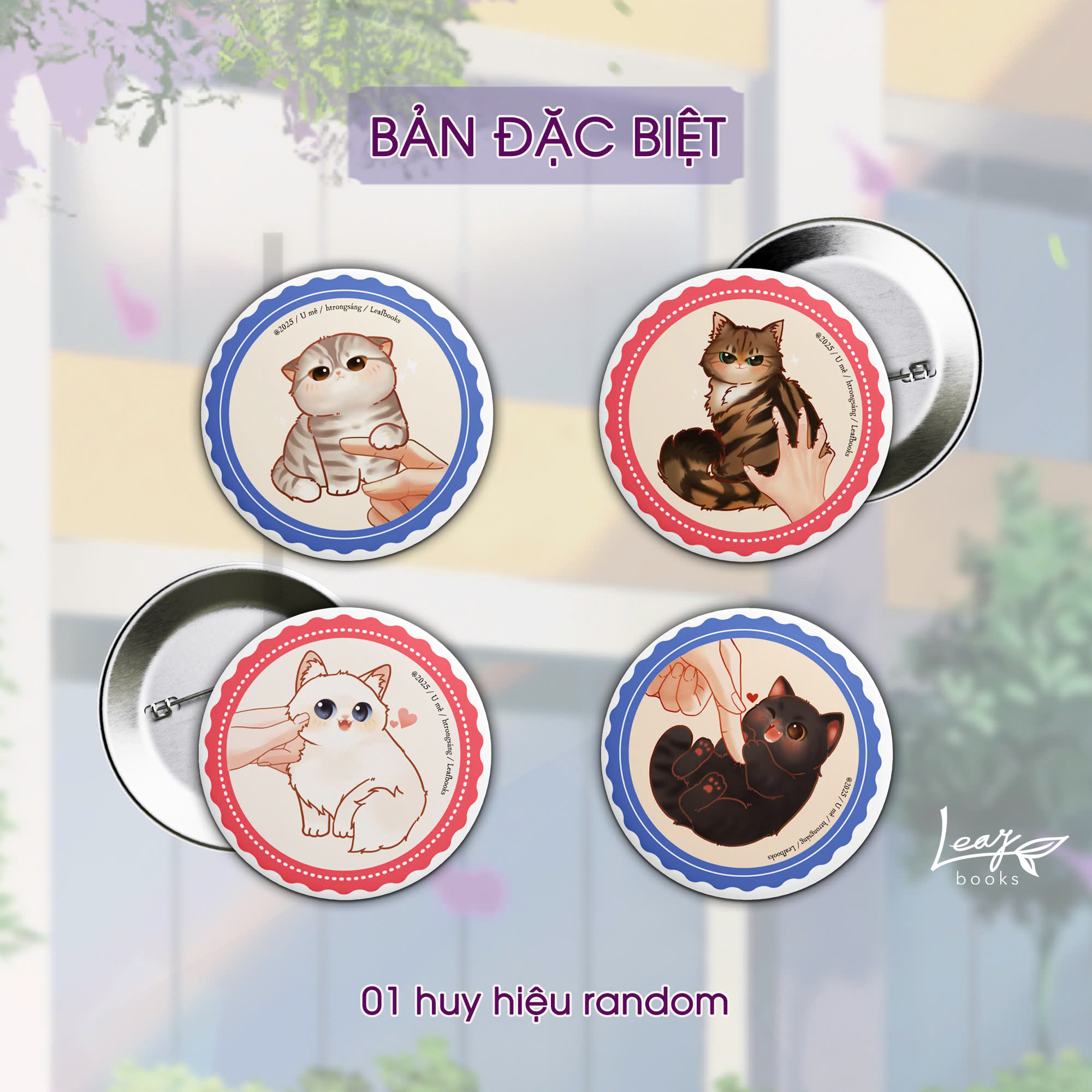 U Me - Tap 1 - Ban Dac Biet - Tang Kem Bookmark + Postcard Kem Chu Ki Tac Gia + Huy Hieu Random 1 Trong 4 Mau + Standee Nhua