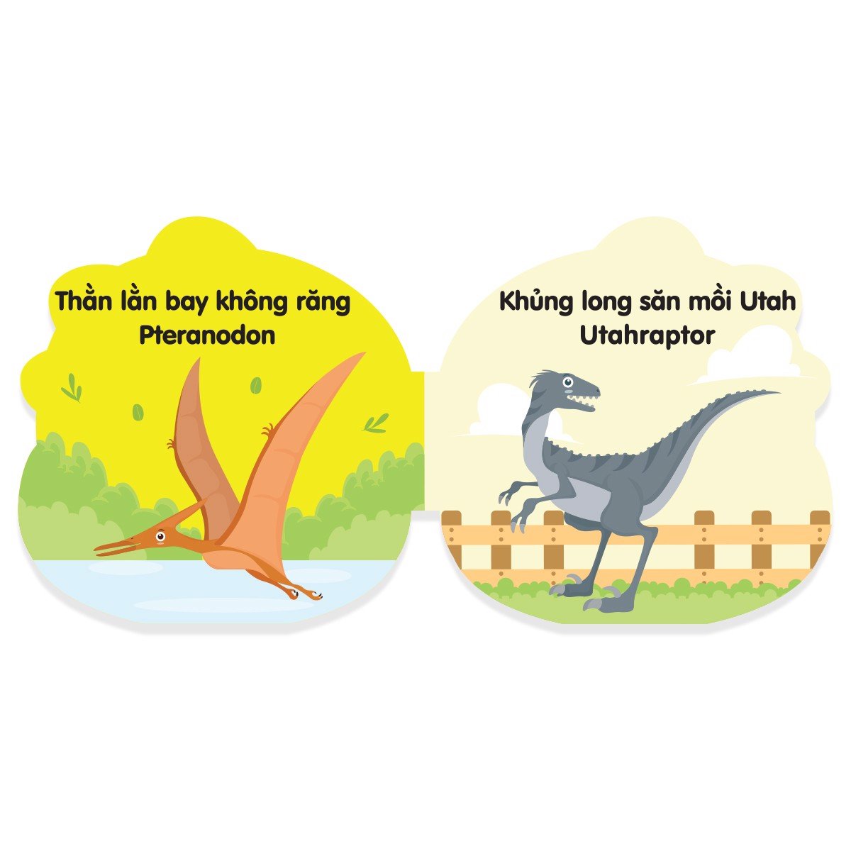 ú òa động vật - khủng long - bìa cứng