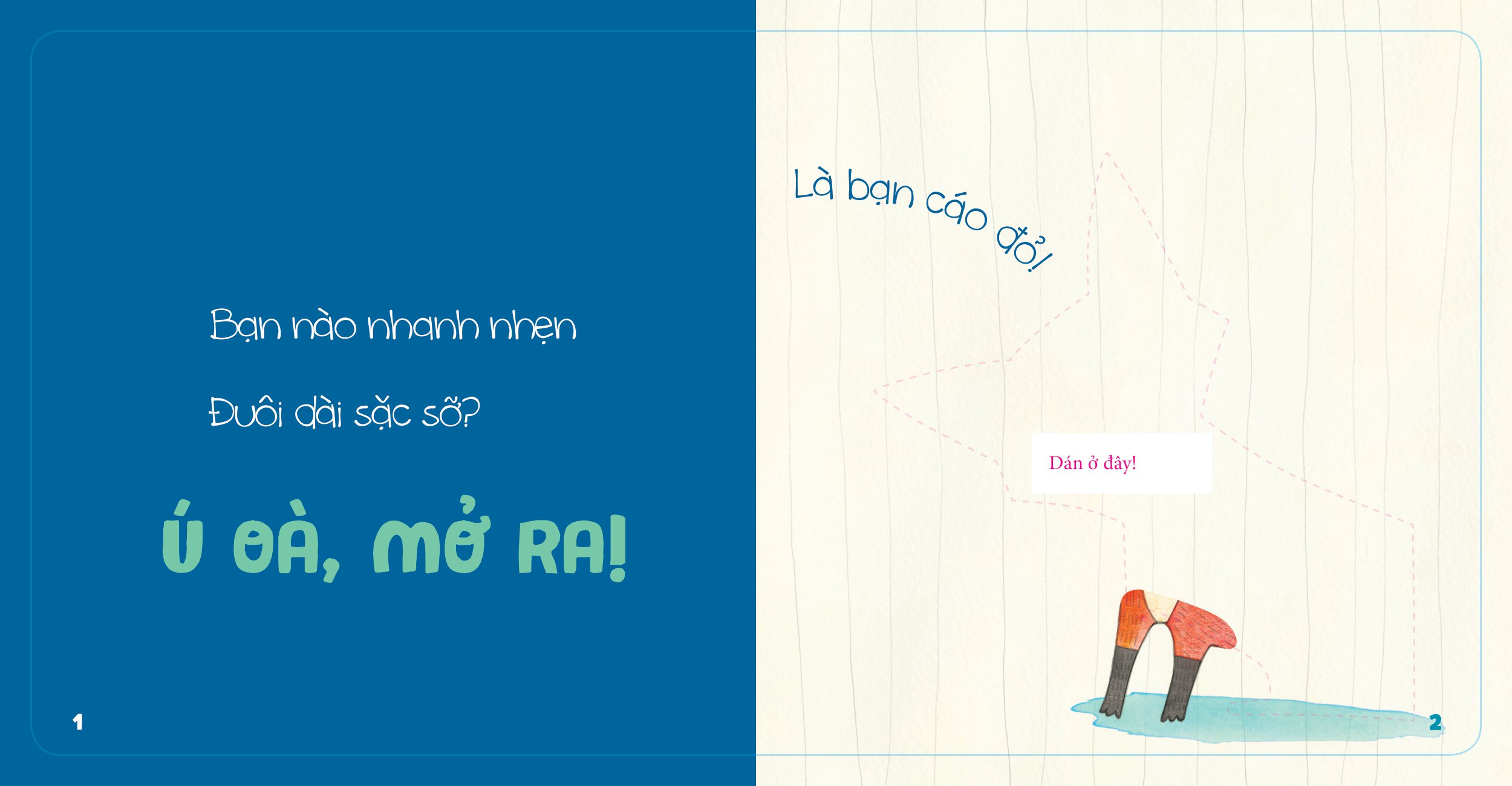 ú oà, mở ra! - những người bạn đáng yêu - bìa cứng