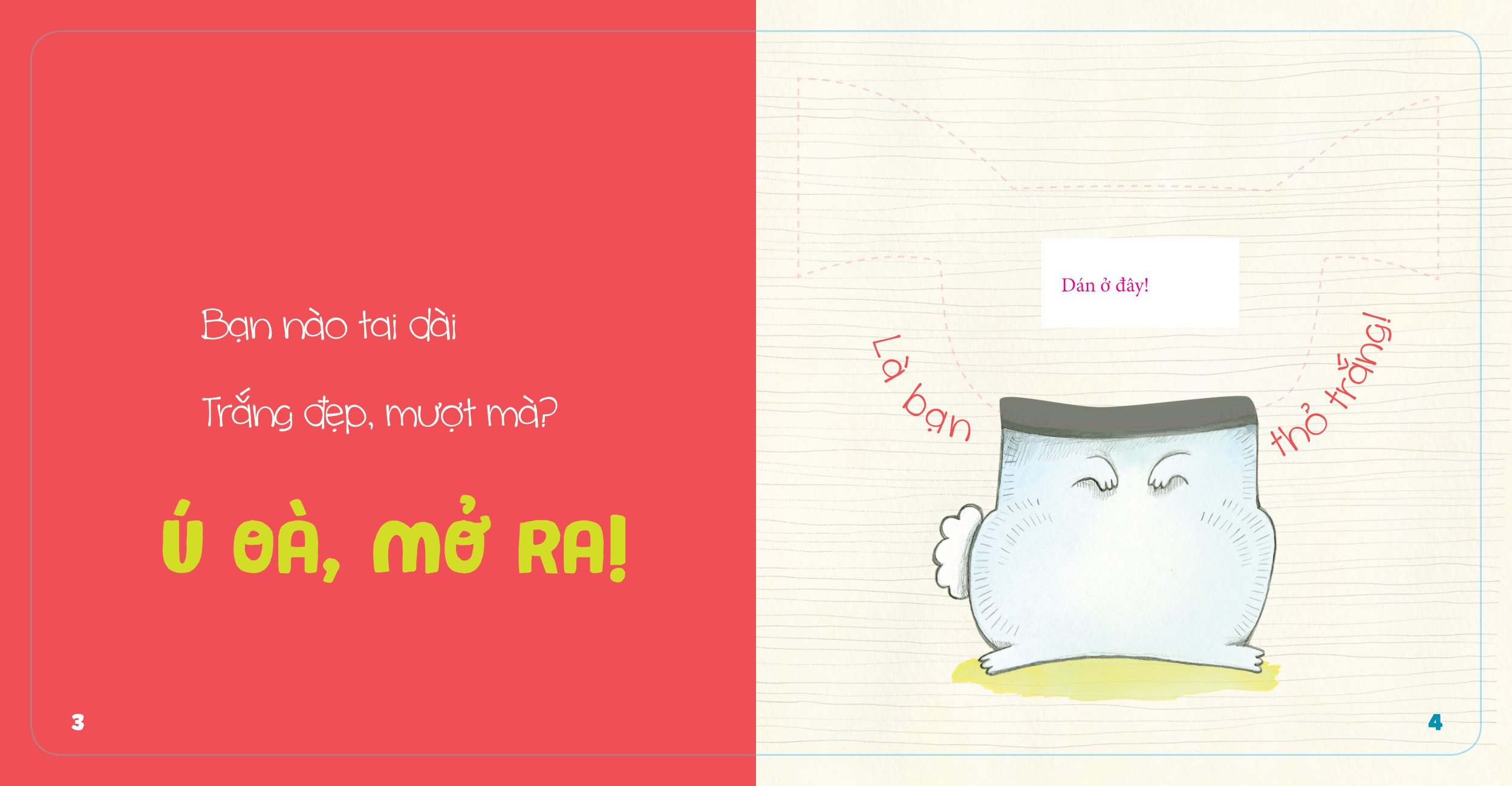 ú oà, mở ra! - những người bạn đáng yêu - bìa cứng