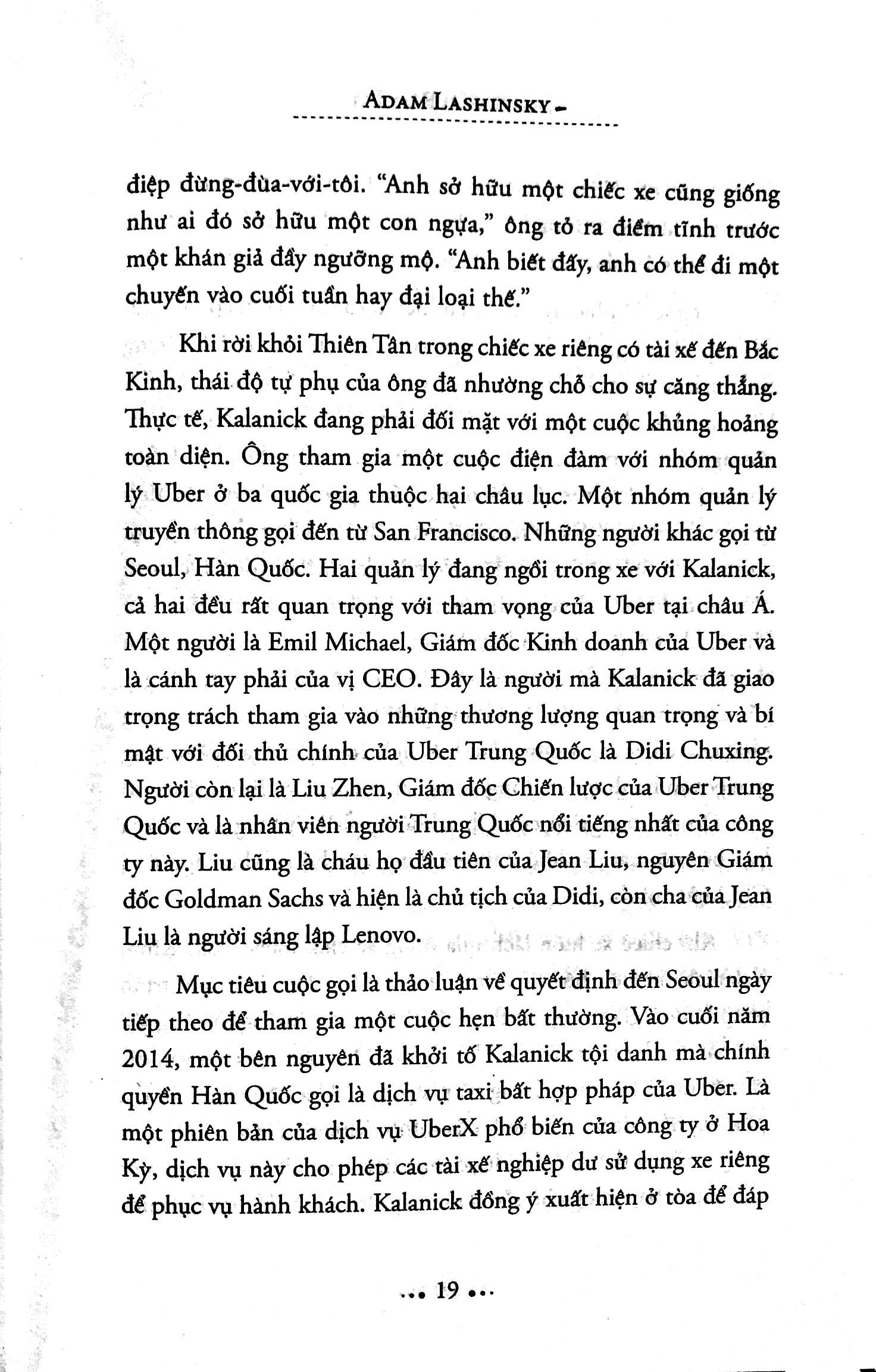 uber - chuyến đi bão táp