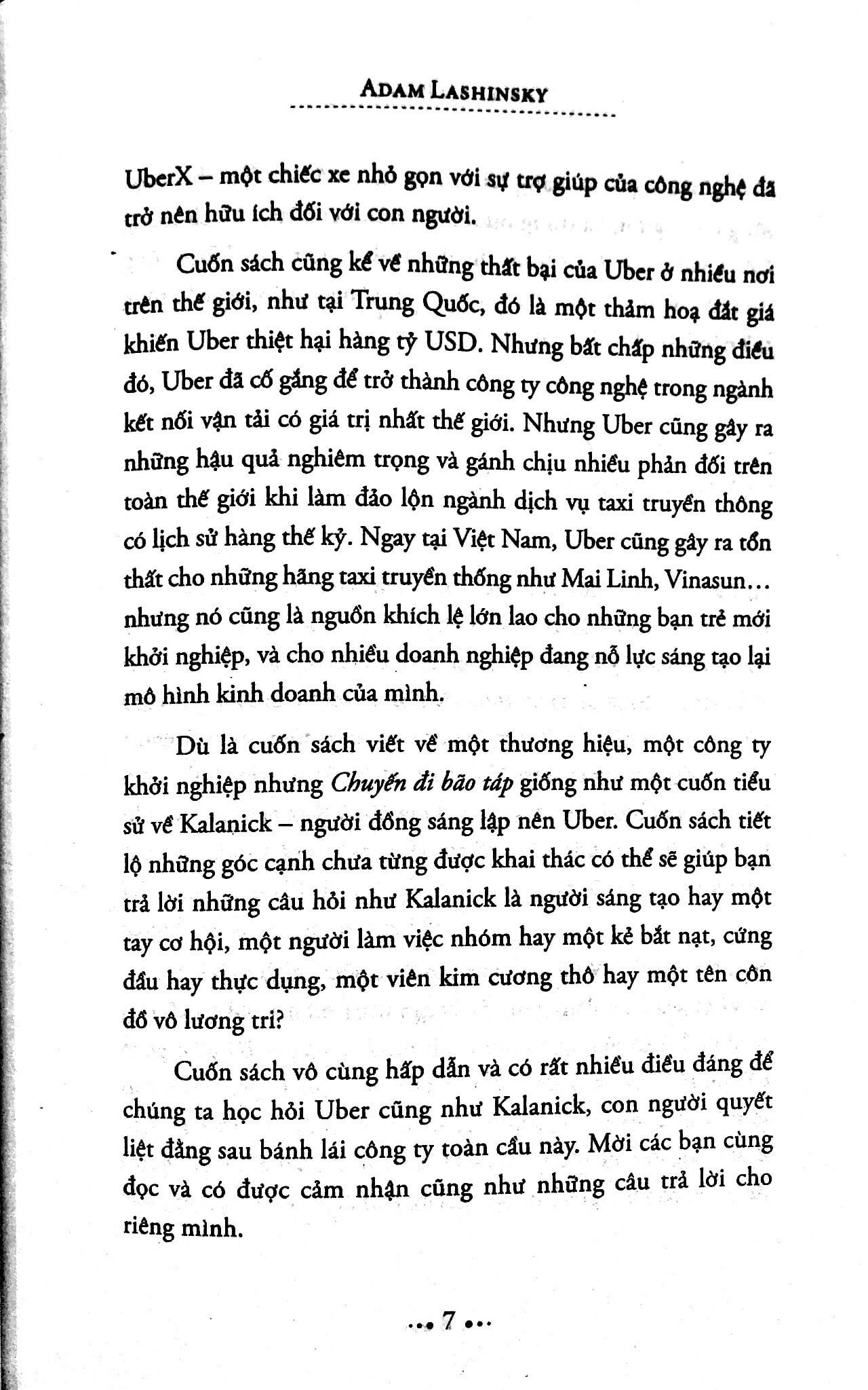 uber - chuyến đi bão táp