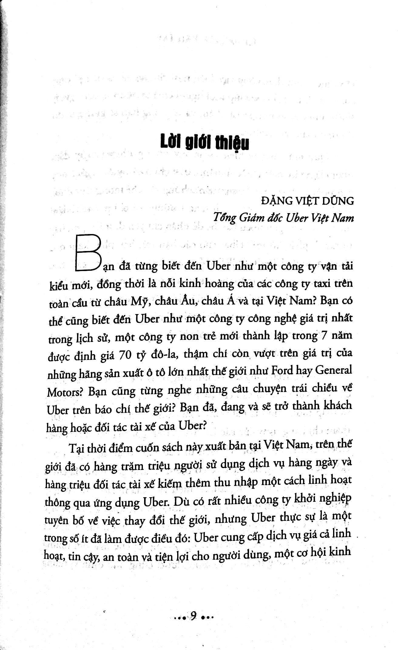 uber - chuyến đi bão táp