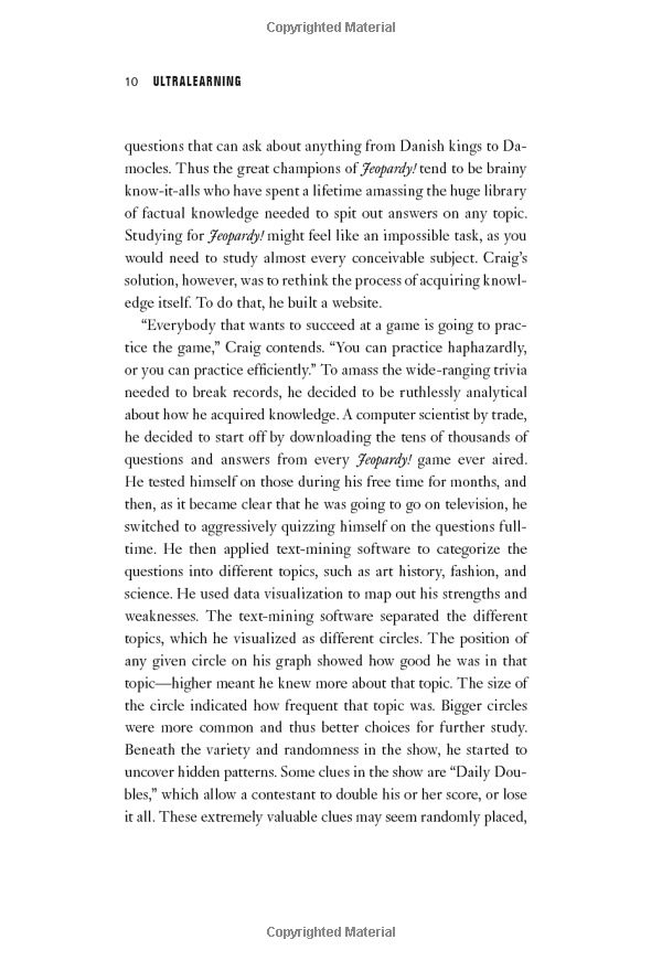 ultralearning: master hard skills, outsmart the competition, and accelerate your career