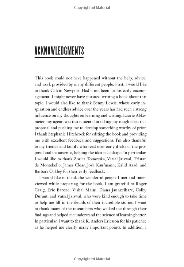 ultralearning: master hard skills, outsmart the competition, and accelerate your career