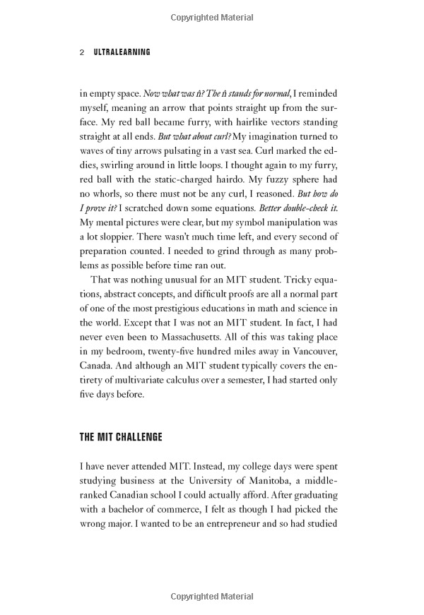 ultralearning: master hard skills, outsmart the competition, and accelerate your career