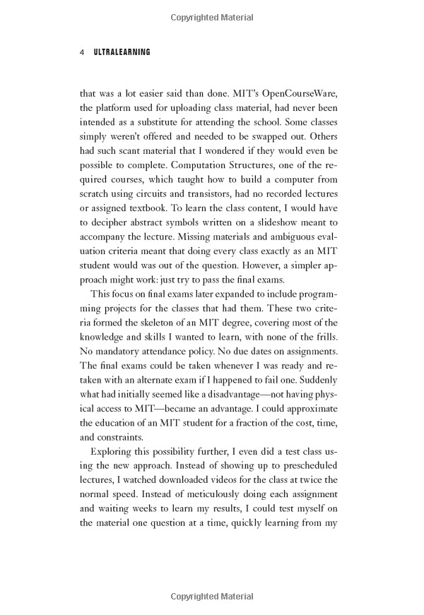 ultralearning: master hard skills, outsmart the competition, and accelerate your career