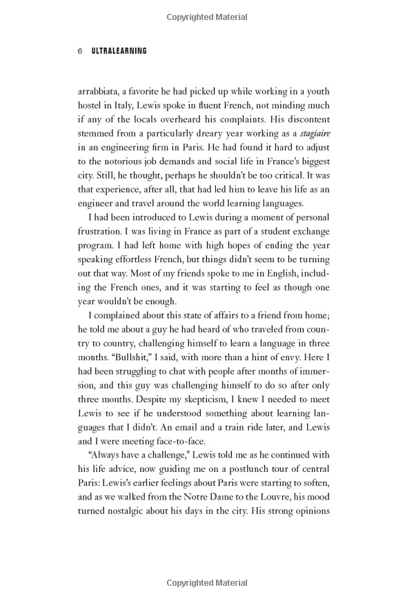 ultralearning: master hard skills, outsmart the competition, and accelerate your career