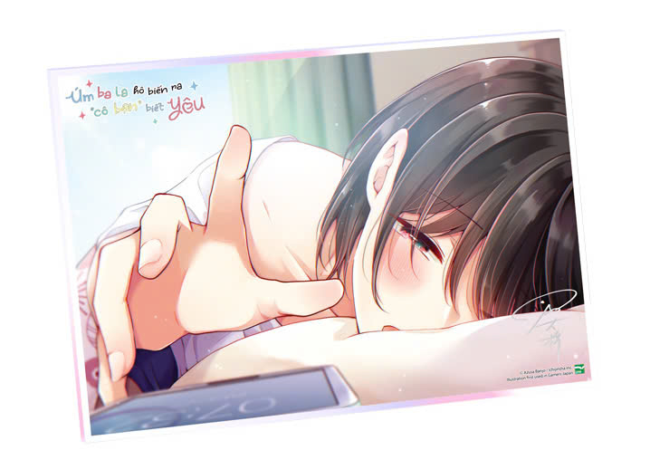 úm ba la hô biến ra “cô bạn” biết yêu - tập 1 - bản sưu tầm - tặng kèm bìa áo đặc biệt + mirror card + set photocard và decor sticker + shikishi + poster