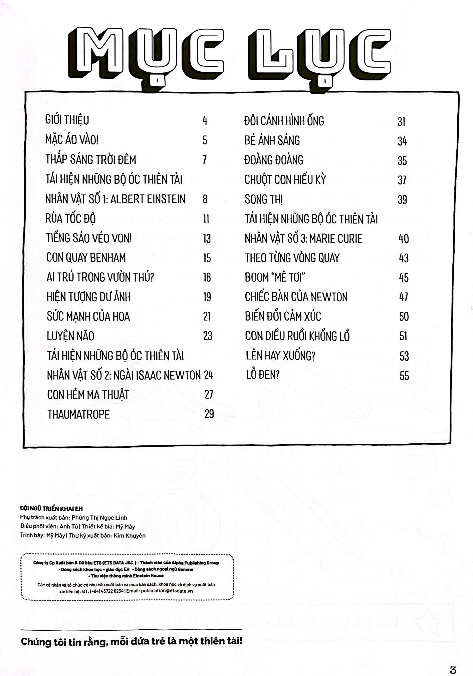 úm ba la! mở ra mô hình sáng tạo - vật lý - phiên bản einstein