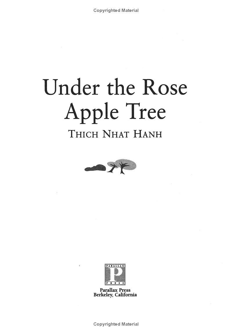 under the rose apple tree