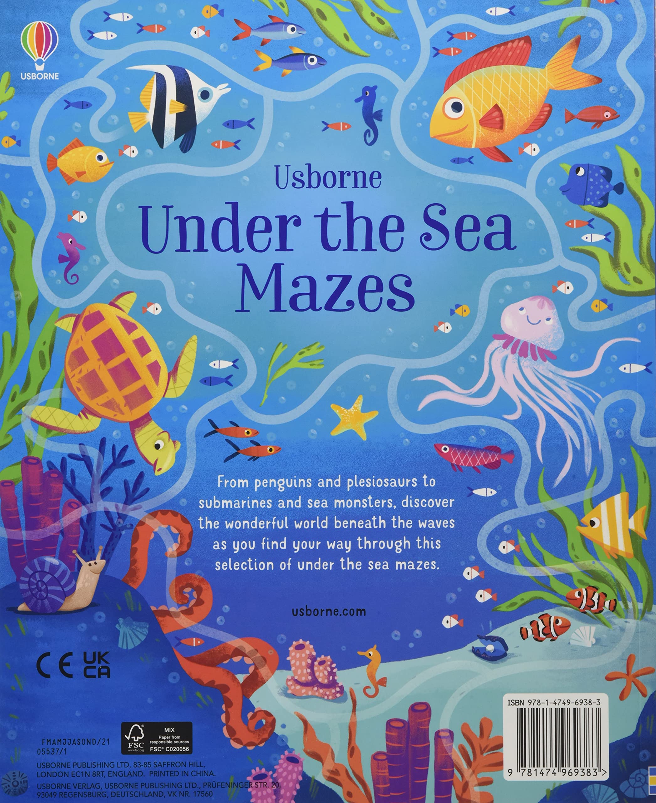 under the sea mazes