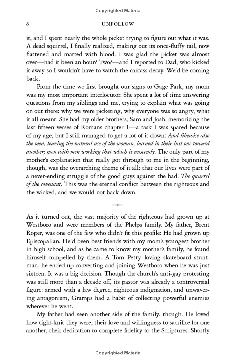 unfollow: a memoir of loving and leaving extremism