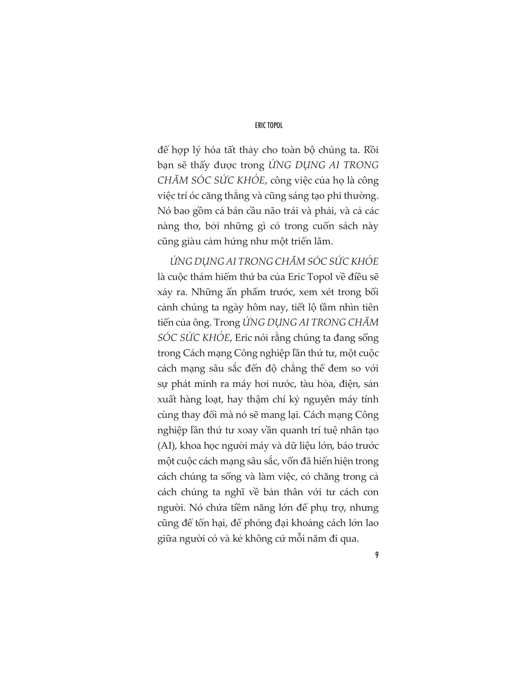 Ung Dung AI Trong Cham Soc Suc Khoe