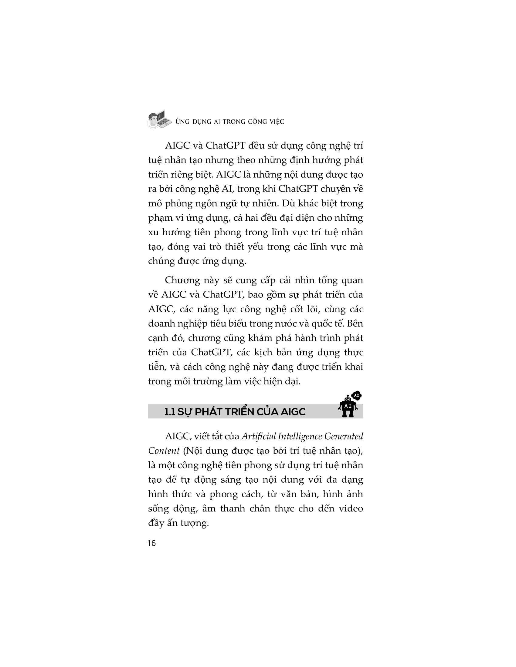 Ung Dung AI Trong Cong Viec