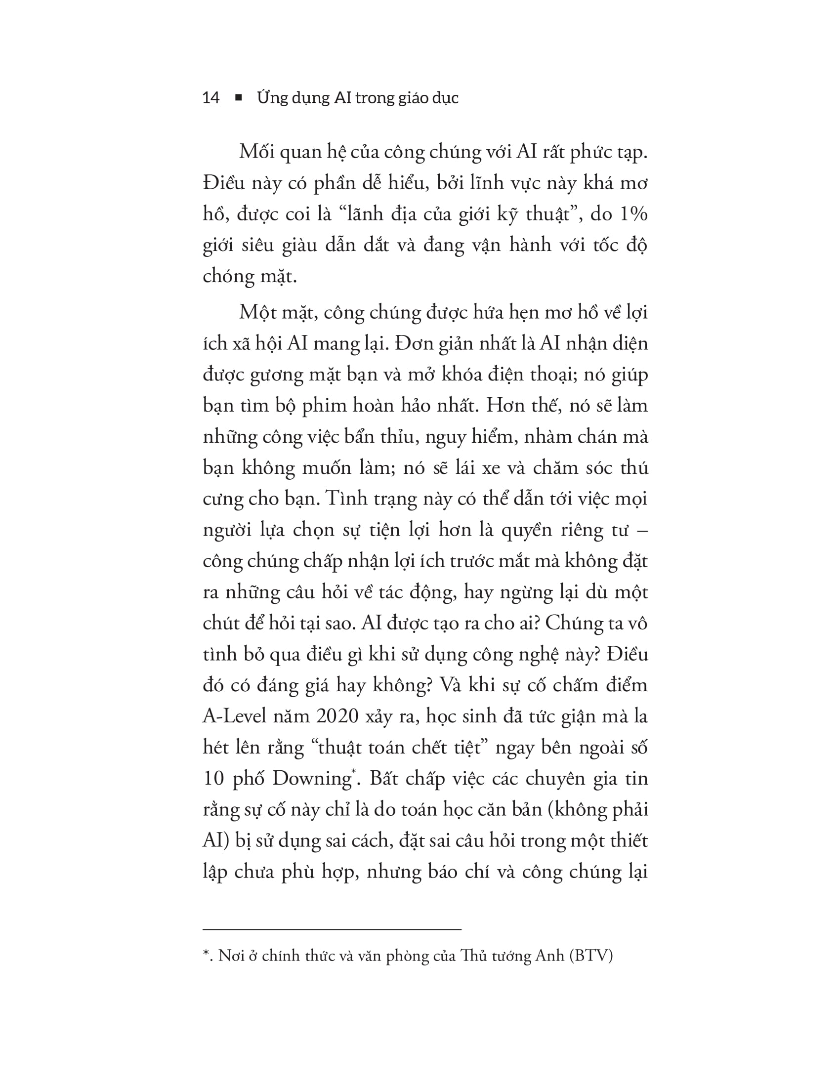 ứng dụng ai trong giáo dục - tiếp cận ai để nâng cao chất lượng đào tạo