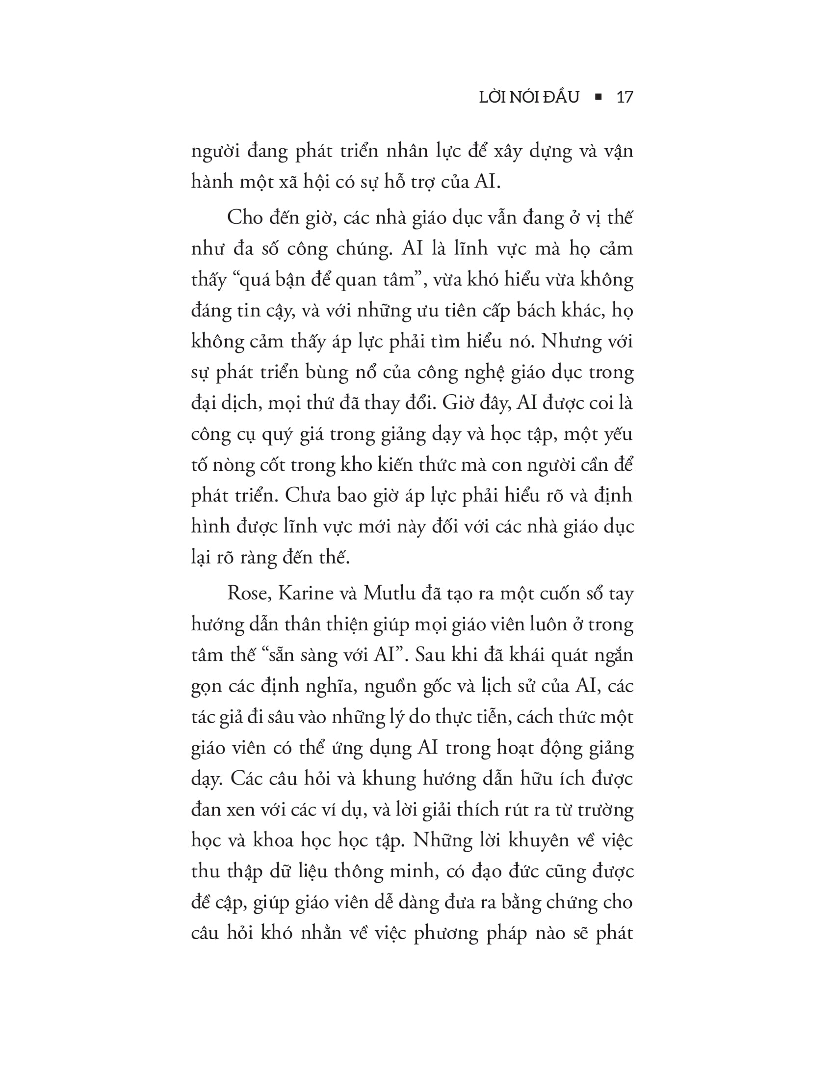 ứng dụng ai trong giáo dục - tiếp cận ai để nâng cao chất lượng đào tạo