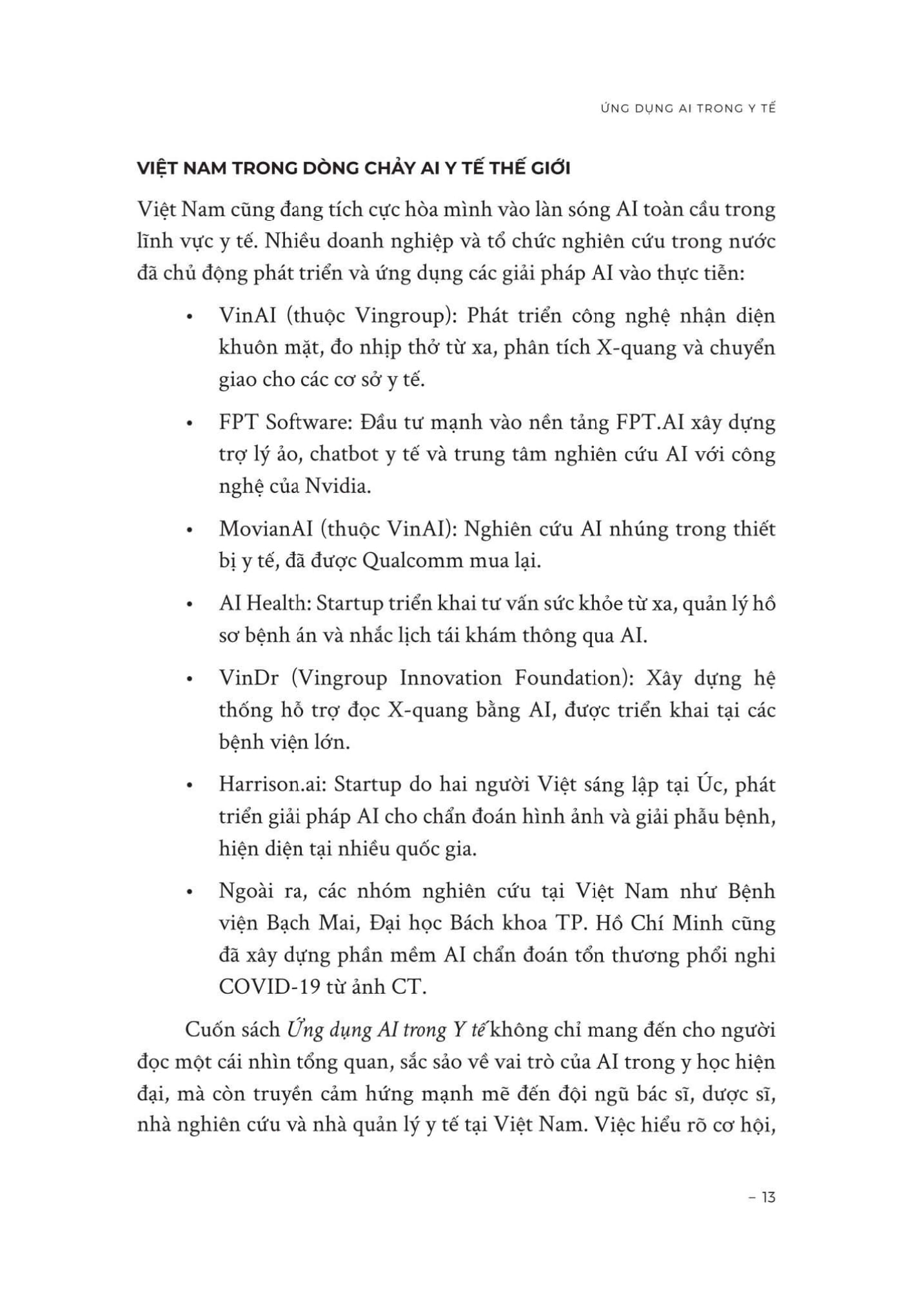 Ung Dung AI Trong Y Te - Hoc May, Hoc Sau Va Tuong Lai Y Hoc