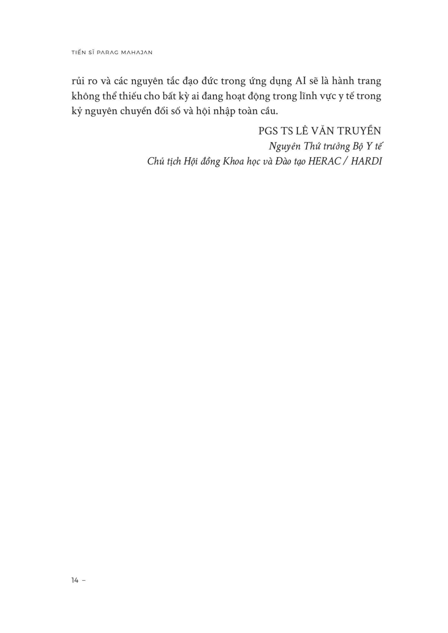 Ung Dung AI Trong Y Te - Hoc May, Hoc Sau Va Tuong Lai Y Hoc