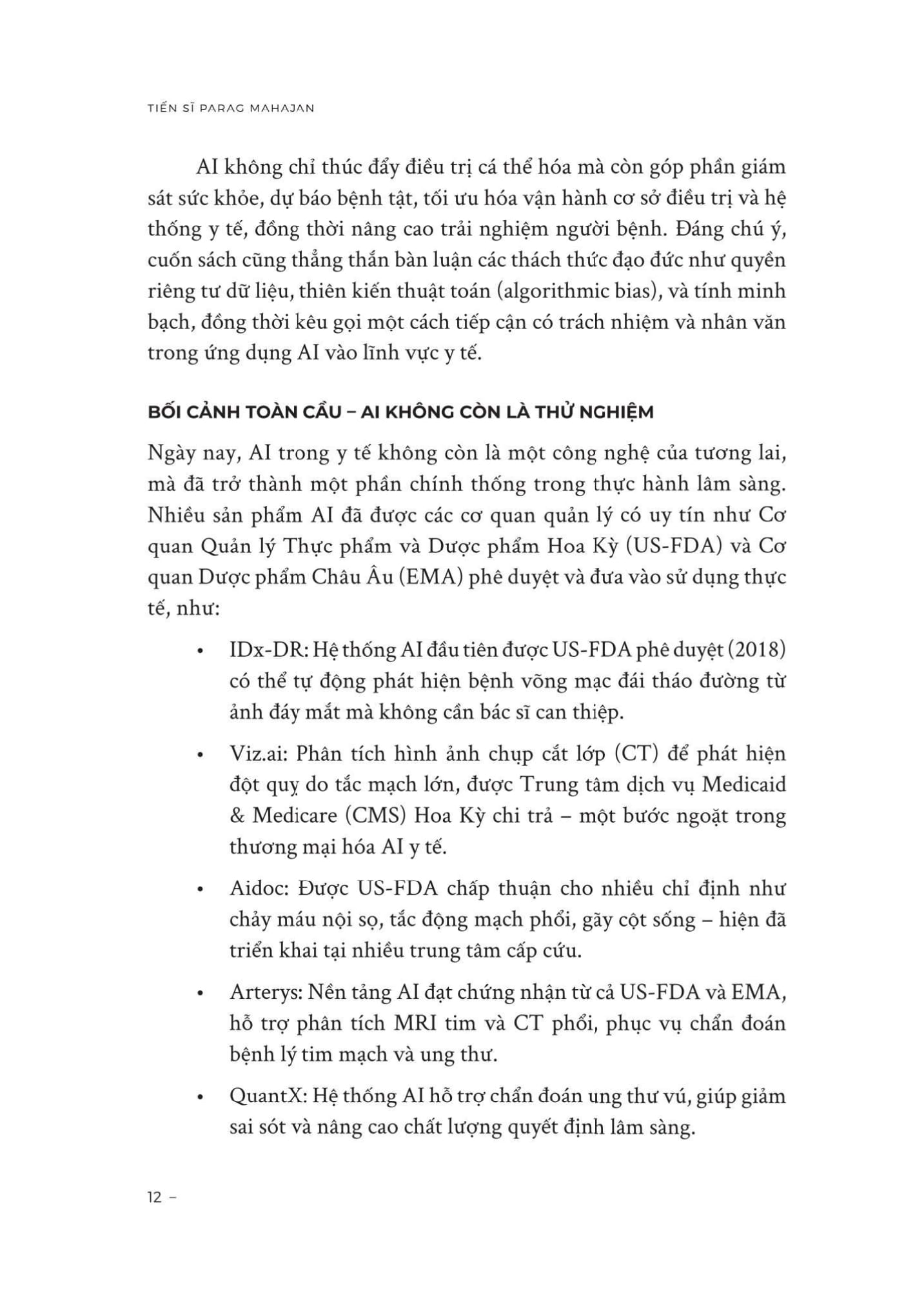 Ung Dung AI Trong Y Te - Hoc May, Hoc Sau Va Tuong Lai Y Hoc