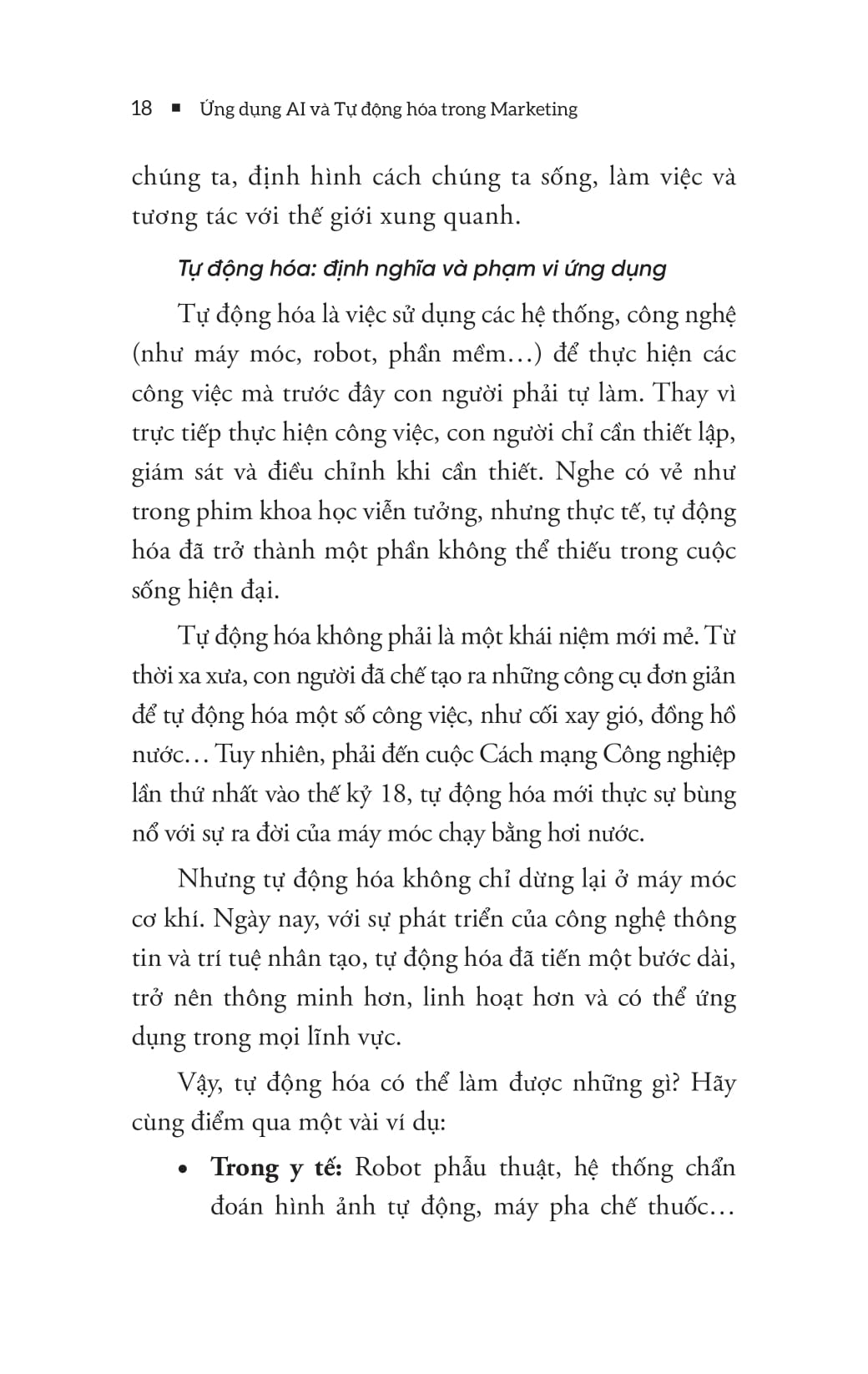 ứng dụng ai và tự động hóa trong marketing