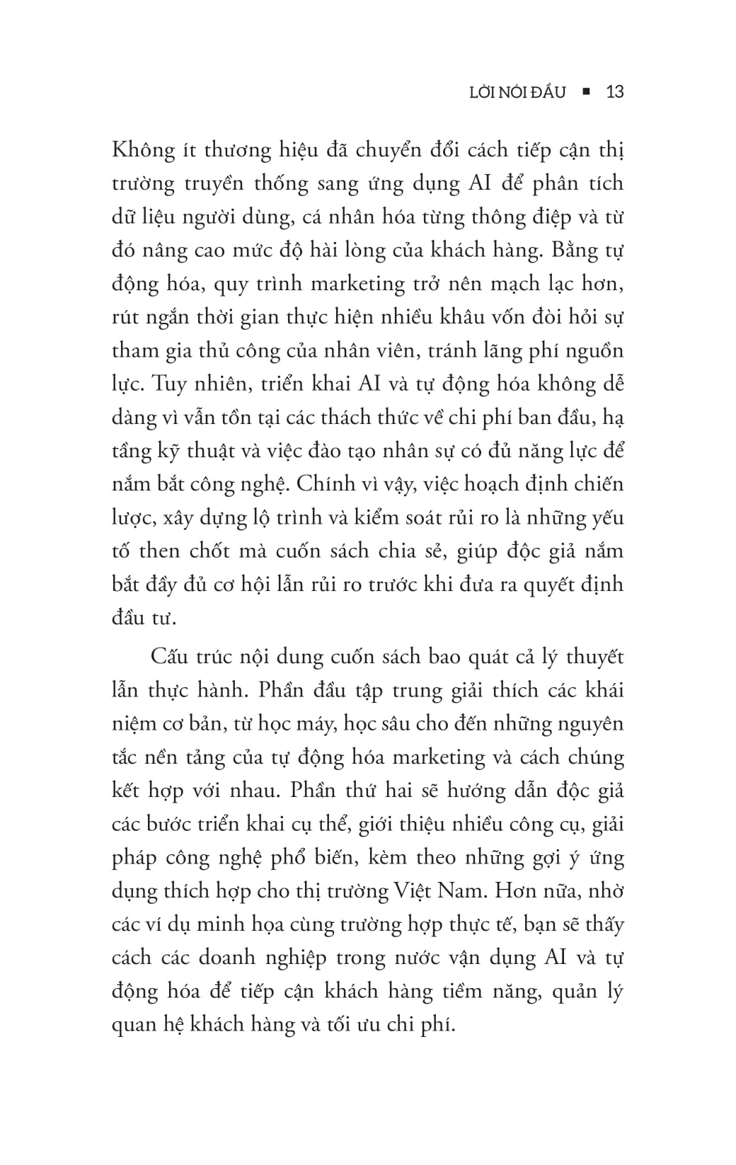 ứng dụng ai và tự động hóa trong marketing