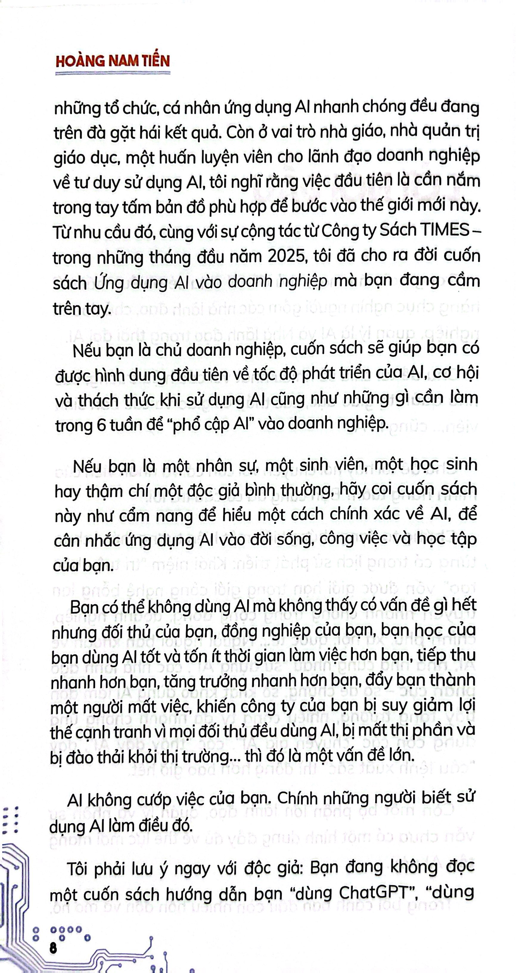 Ung Dung AI Vao Doanh Nghiep - Nhung Bai Giang Cua Giao Tien Ve Nhan To Thay Doi Cuoc Choi Trong Ki Nguyen Moi