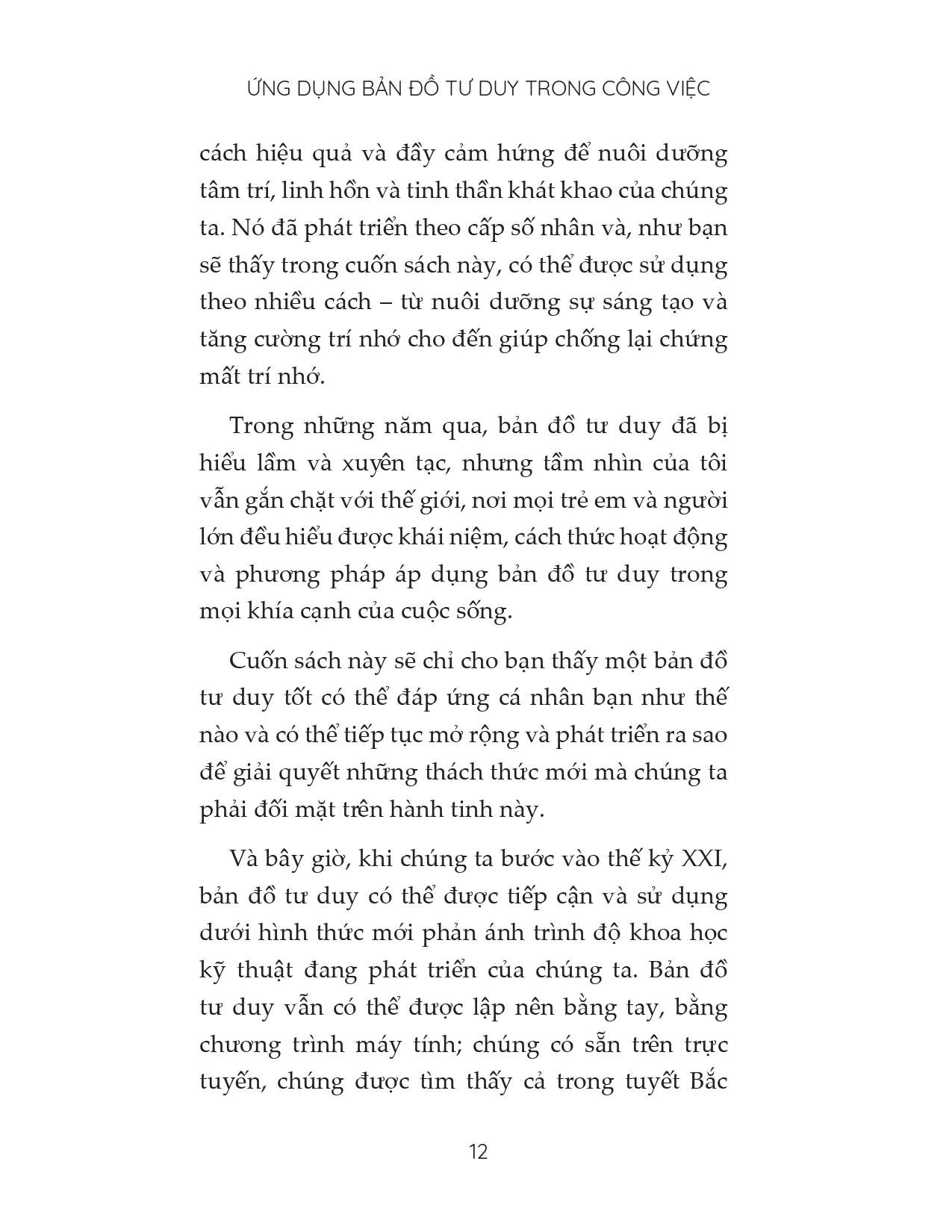 ứng dụng bản đồ tư duy trong công việc