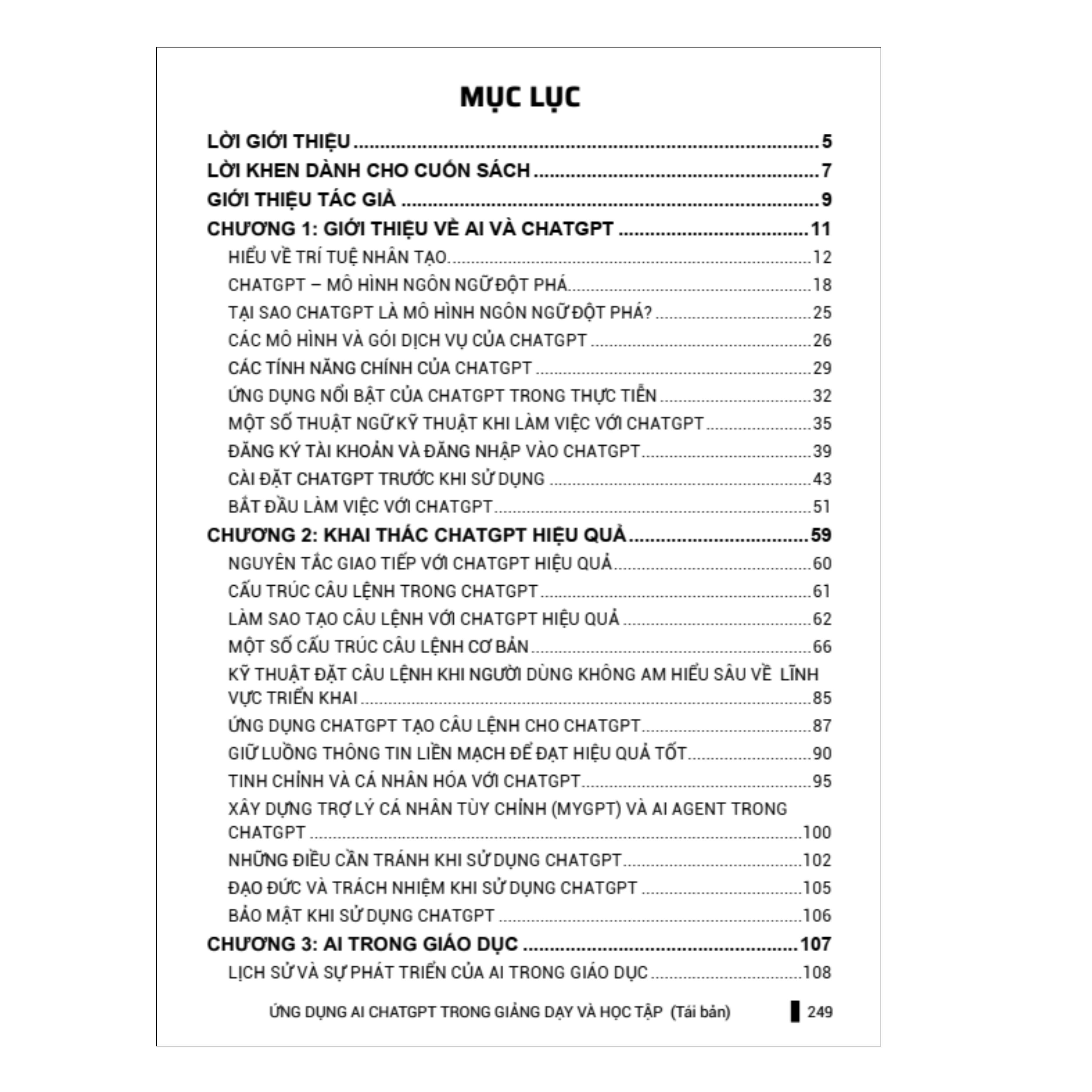 Ung Dung Chat GPT - AI Trong Giang Day Va Hoc Tap