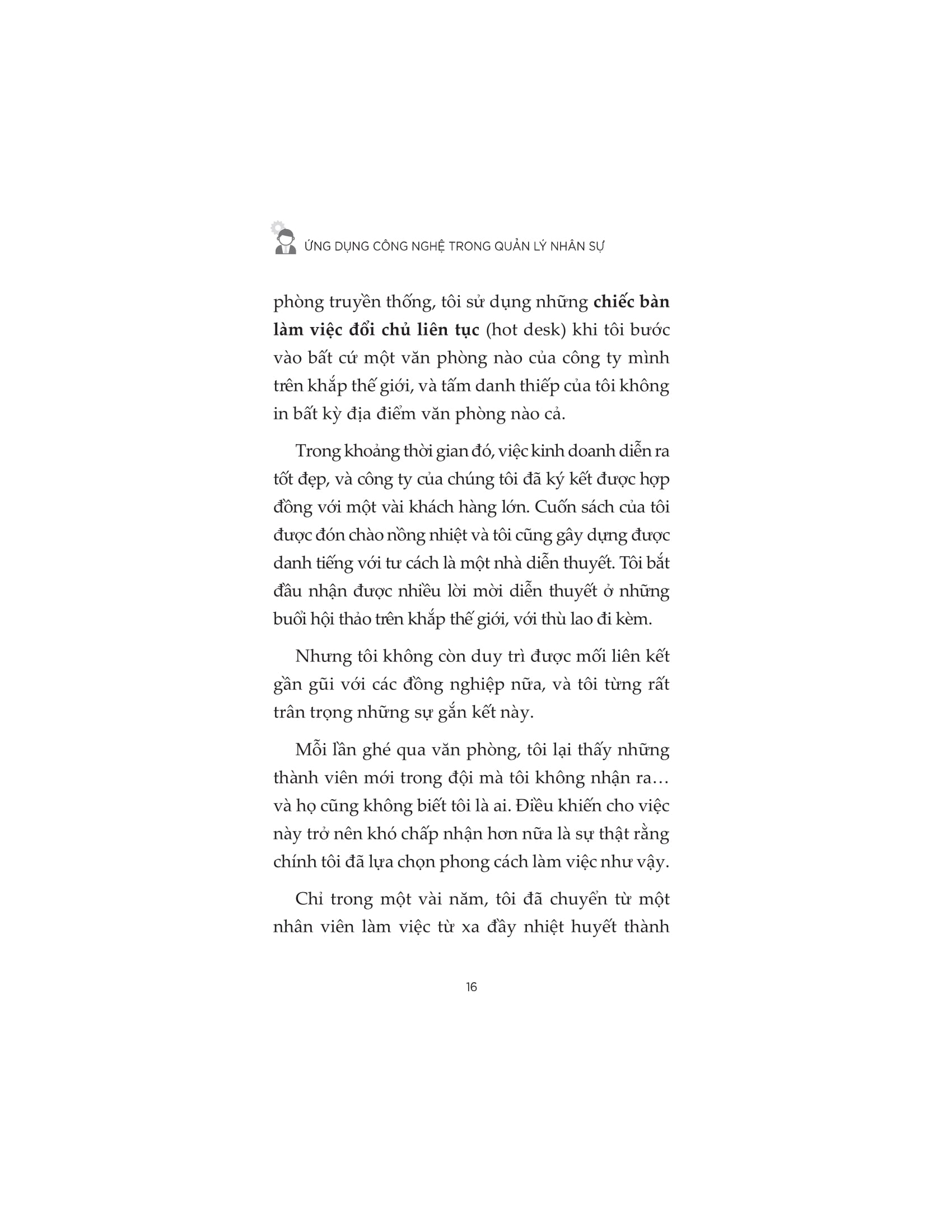 ứng dụng công nghệ trong quản lý nhân sự