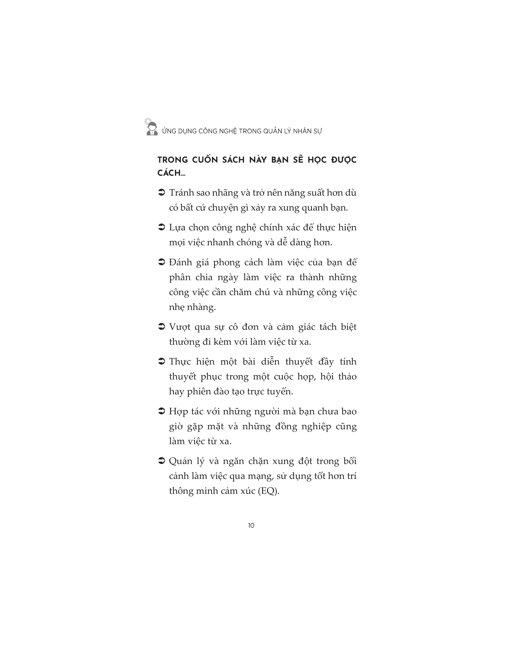 ứng dụng công nghệ trong quản lý nhân sự