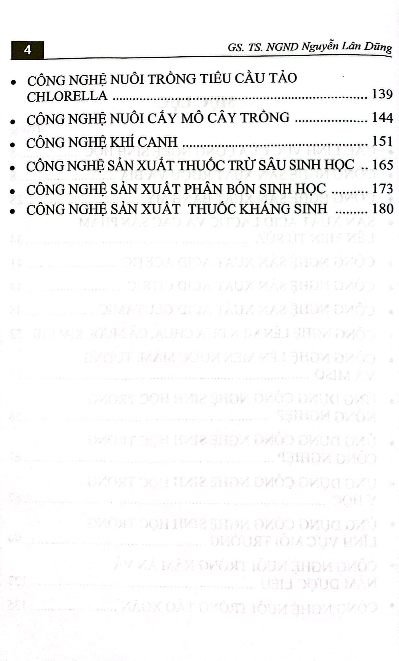 ứng dụng của công nghệ sinh học