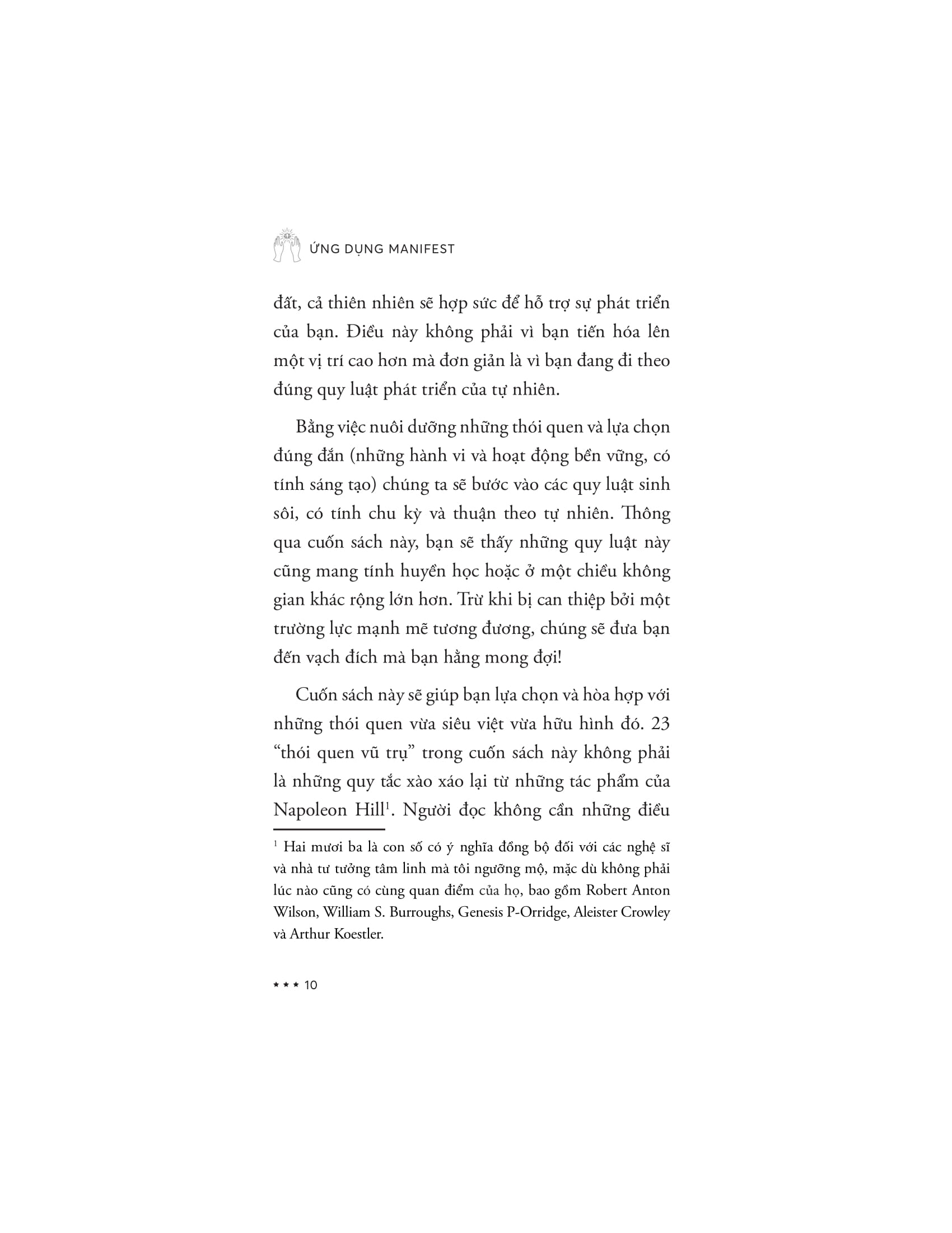 ứng dụng manifest