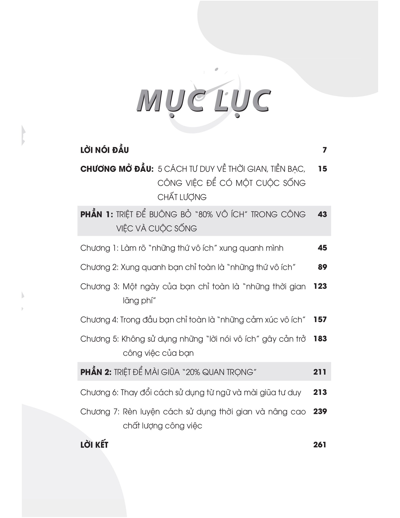 ứng dụng nguyên lý 80-20 trong công việc