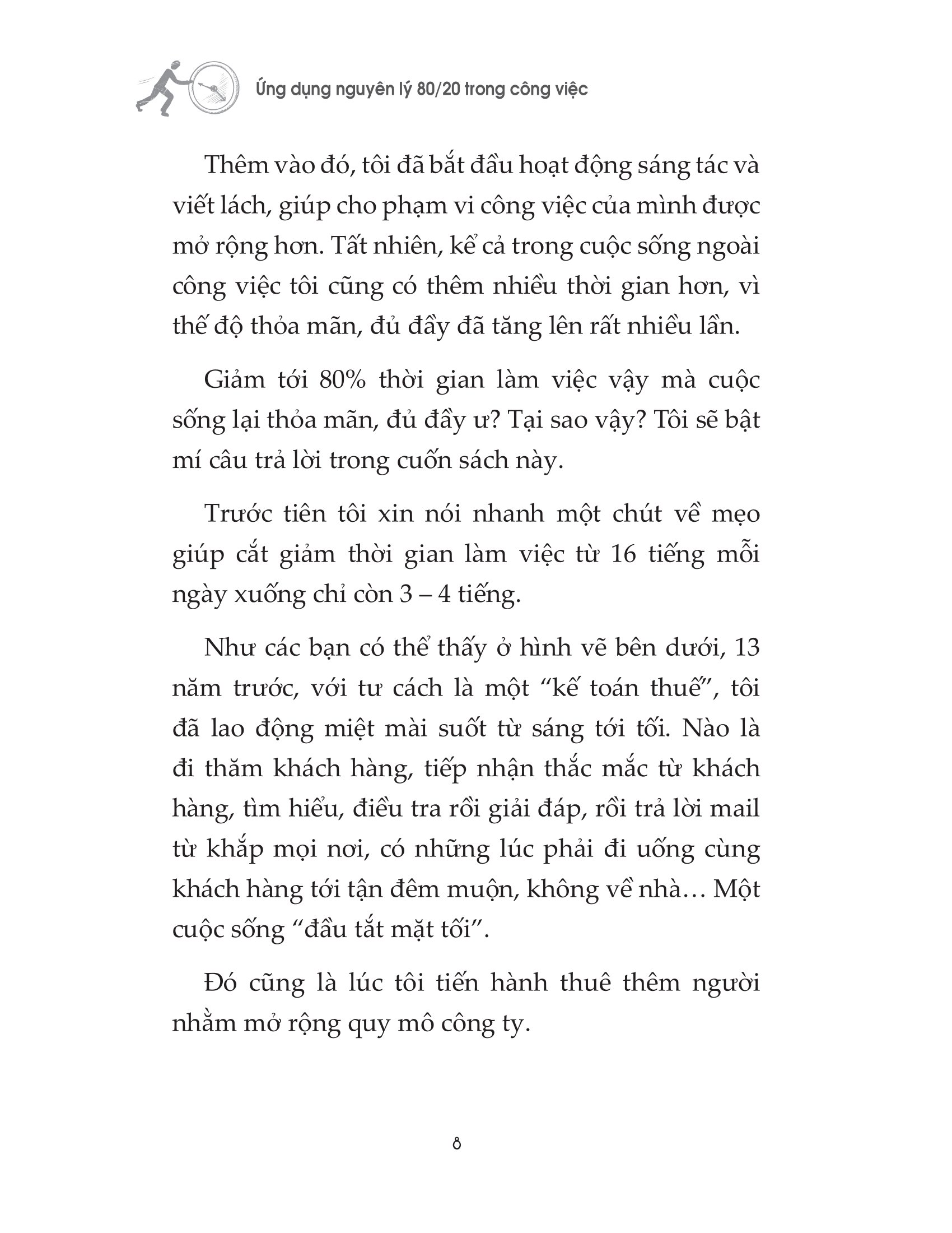 ứng dụng nguyên lý 80-20 trong công việc
