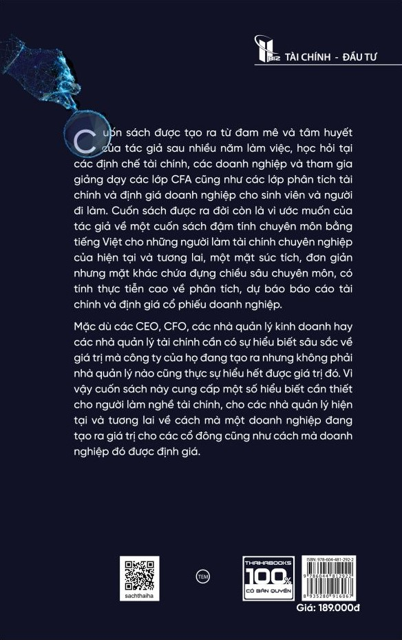 ứng dụng phân tích báo cáo tài chính và định giá doanh nghiệp trong thực tiễn