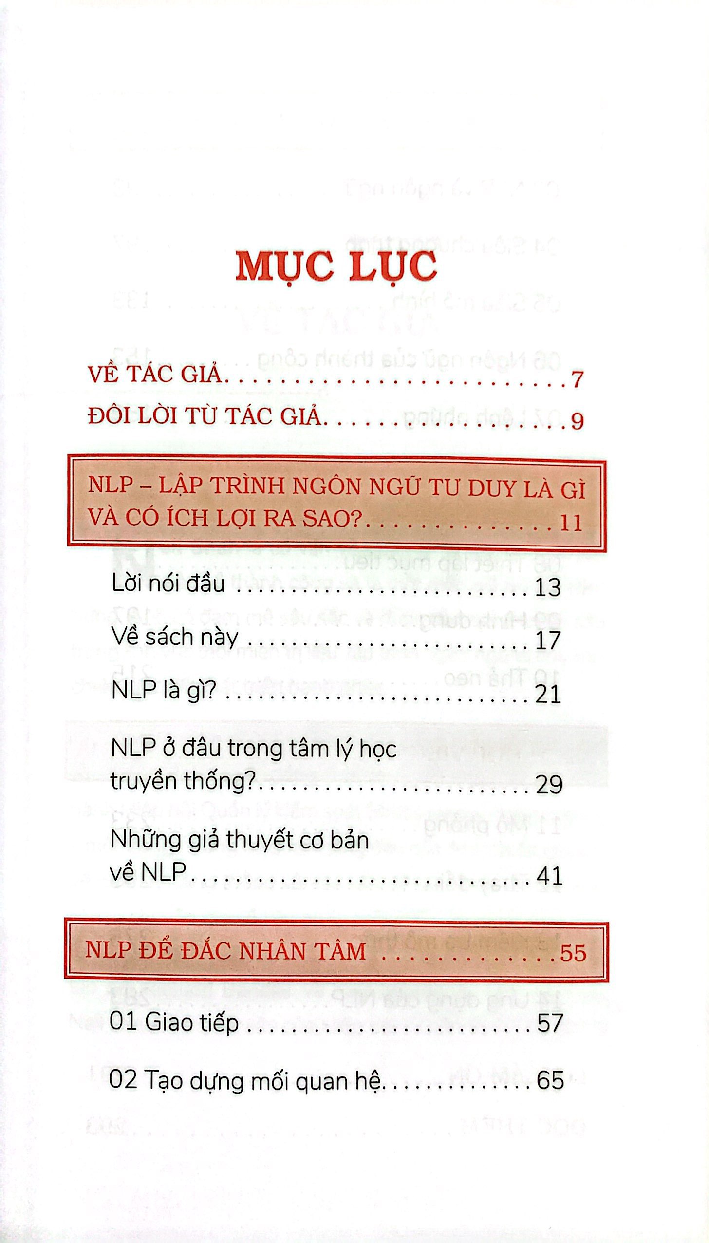ứng dụng tâm lý học nlp - thay cách nghĩ mở lối đi