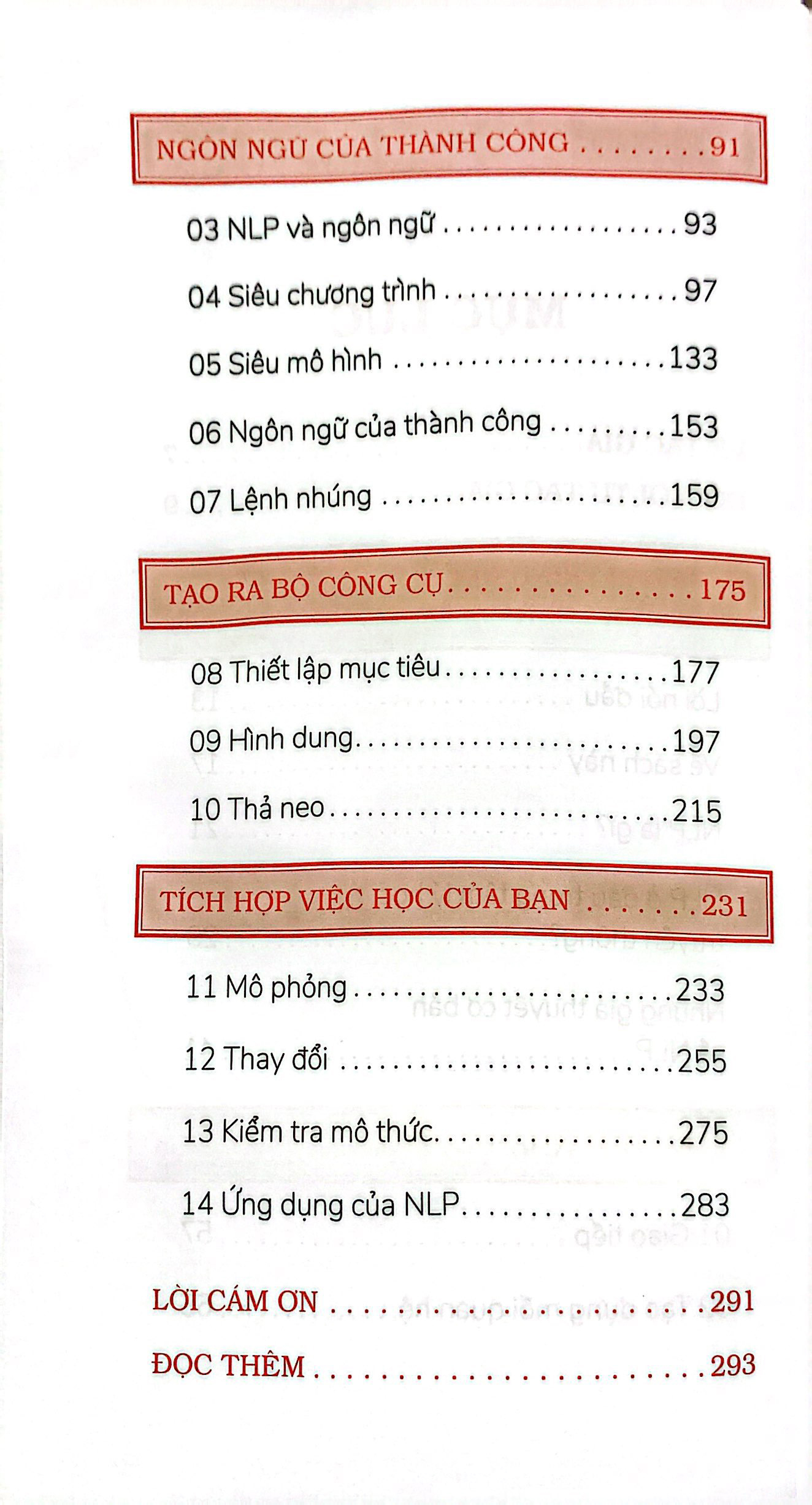 ứng dụng tâm lý học nlp - thay cách nghĩ mở lối đi