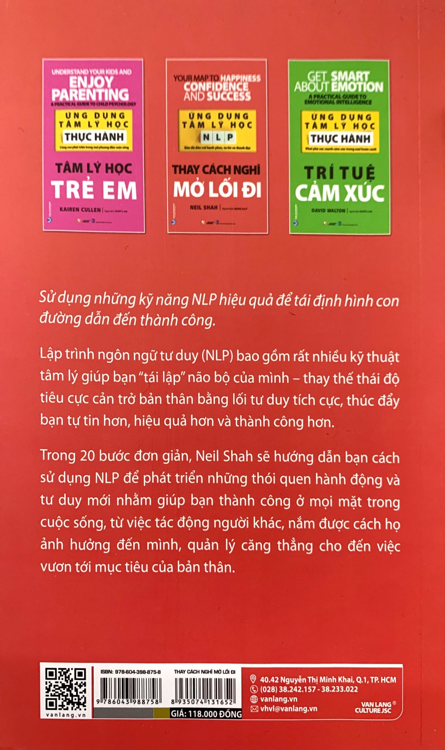 ứng dụng tâm lý học nlp - thay cách nghĩ mở lối đi