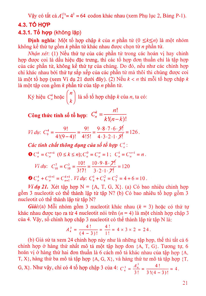 ứng dụng tổ hợp và xác suất trong giải bài tập di truyền
