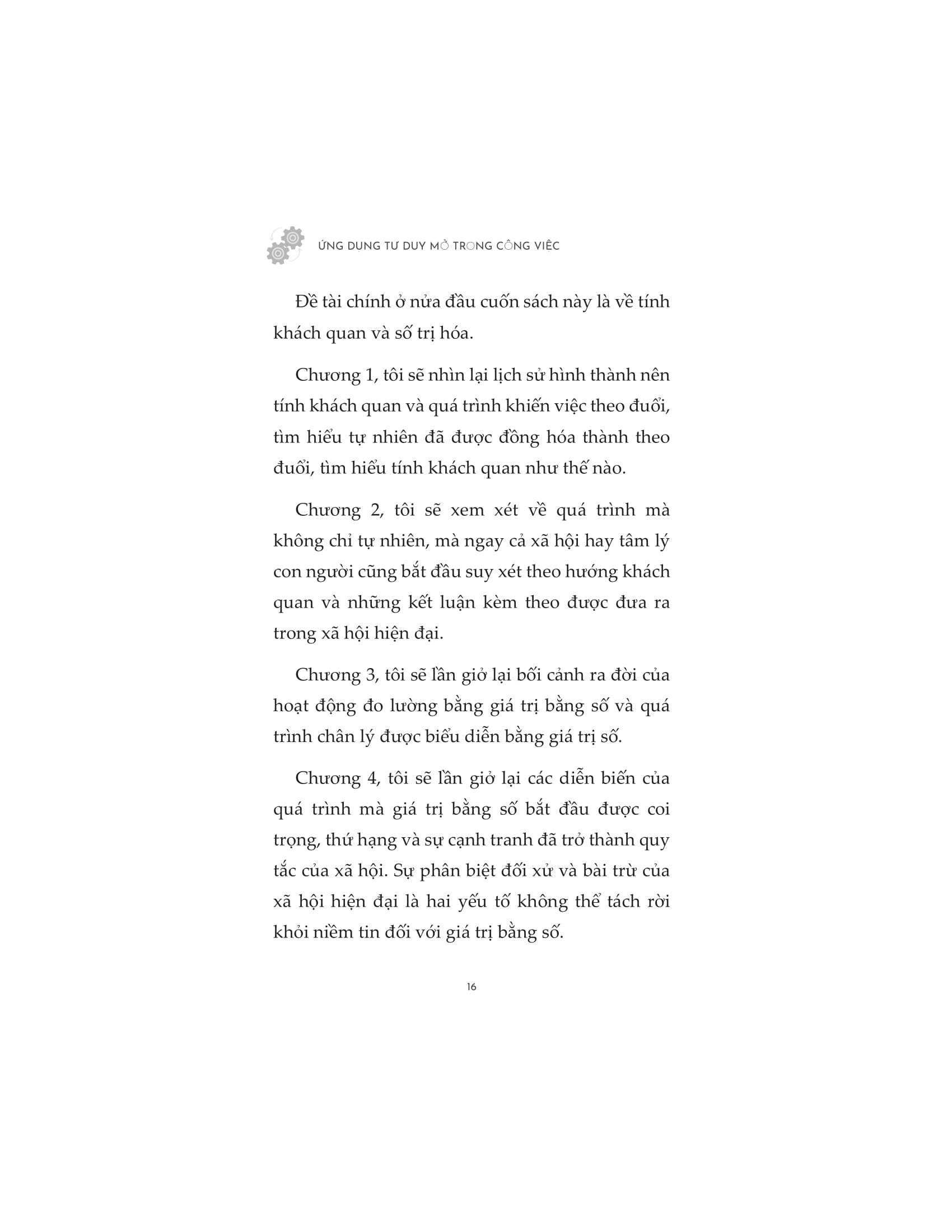 ứng dụng tư duy mở trong công việc