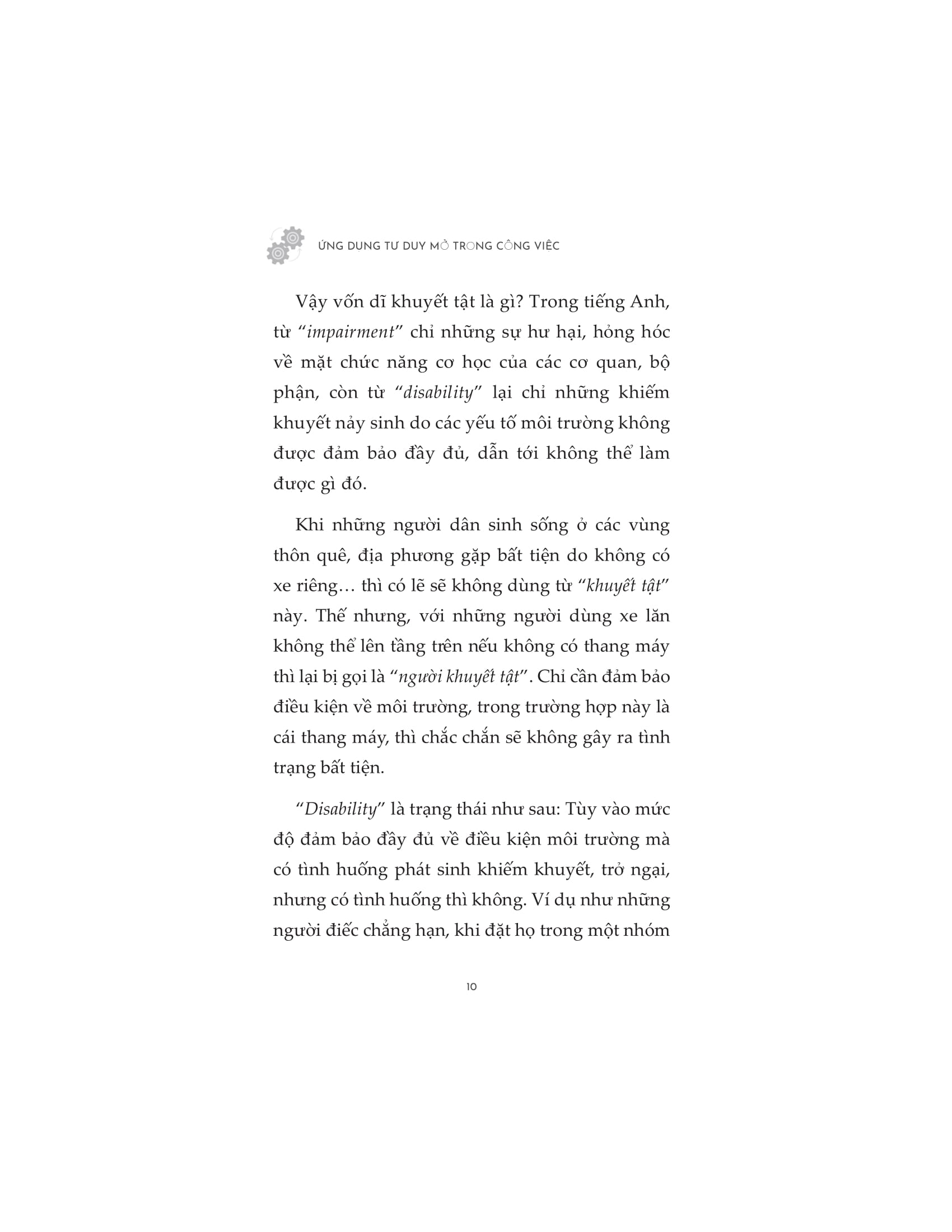 ứng dụng tư duy mở trong công việc