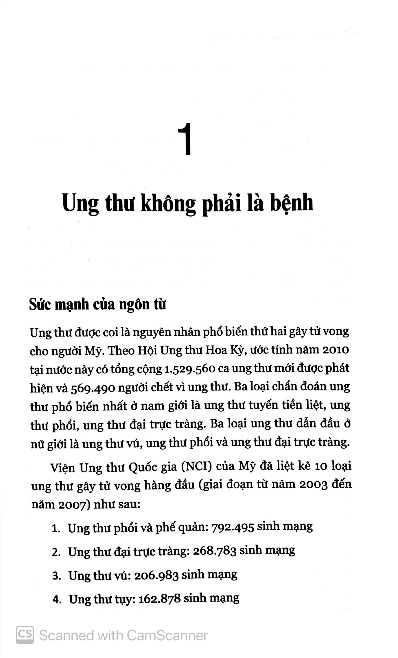 ung thư không phải là bệnh mà là cơ chế chữa lành