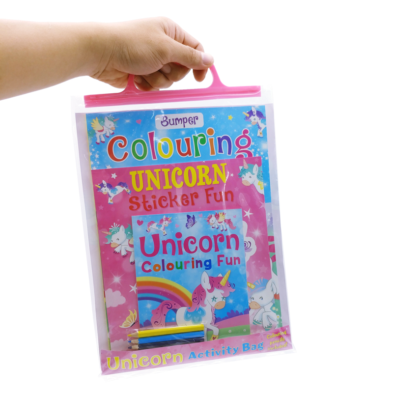unicorn activity bumper bag